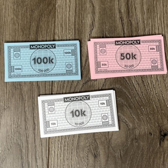 Monopoly City Money Replacement Parts EUC! - Picture 3 of 4